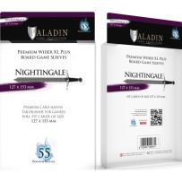 BNDPNGH 55 x Paladin Card Sleeves: Nightingale (127mm x 153mm) published by Board And Dice