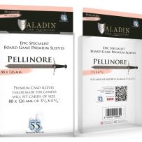 BNDPPEL 55 x Paladin Card Sleeves: Pellinore (88mm x 126mm) published by Board And Dice