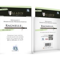 BNDPRGN 55 x Paladin Card Sleeves: Ragnelle (103mm x 128mm) published by Board And Dice