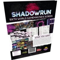 Shadowrun RPG: 6th World GM Screen