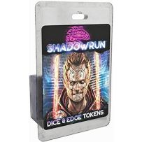 Shadowrun RPG: 6th World Dice And Edge Tokens 2nd Green