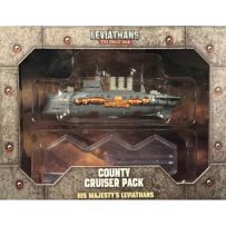 CAT32304 Leviathans: County Ship Pack published by Catalyst Game Labs
