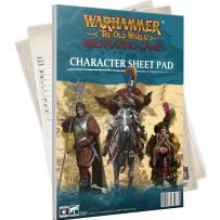 CB72906 Warhammer The Old World RPG: Character Sheet Pad published by Cubicle 7 Entertainment