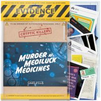 CKUKMEDILUCK Cryptic Killers: Murder At MediLuck Medicines published by LA Brands Ltd