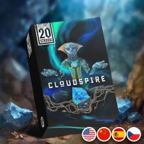 CTGSTRADD015 20 Strong Board Game: Cloudspire Expansion published by Chip Theory Games