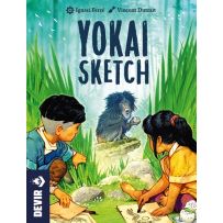 DEVBGYOKAI Yokai Sketch Card Game published by Devir Games