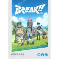 DMGGWPBCR11 BREAK!! RPG: Core Rules (Damaged) published by Grey Wizard Press