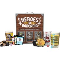 DMGRCHOBBRDBGRESTD Heroes Of Barcadia Board Game (Damaged) published by Rollacrit Corp
