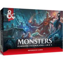 DMGWTCD60430000 Dungeons And Dragons RPG: Monsters - Fearsome And Ferocious (Damaged) published by Wizards of the Coast