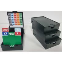 DN090034V Bridge Bidding Box - Olive published by Dal Negro