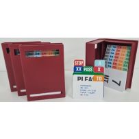 DN090035R Bridge Bidding Book - Red published by Dal Negro