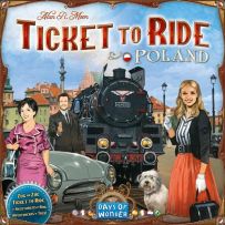 DOW720130 Ticket To Ride Board Game Map Collection Poland published by Days Of Wonder
