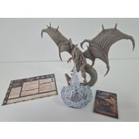 DRACOATCGDB01 Arena The Conquest Board Game: Gold Dragon Unpainted published by Dragori Games