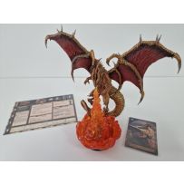 DRACOATCGDB01P Arena The Conquest Board Game: Gold Dragon Painted published by Dragori Games