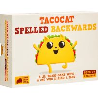Tacocat Spelled Backwards Card Game