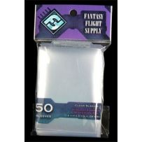 FFGFFS04S 50 x Clear Standard European Card Sleeves 59mm x 92mm (FFG) published by Fantasy Flight Games