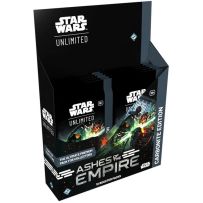 FFGSWH0806 Star Wars: Unlimited Ashes Of The Empire Carbonite Booster Display published by Fantasy Flight Games