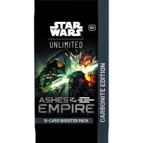 FFGSWH0806S Star Wars: Unlimited Ashes Of The Empire Carbonite Booster Pack published by Fantasy Flight Games