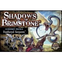 FFP07E31 Shadows of Brimstone Board Game: Feathered Serpents Enemy Pack published by Flying Frog Productions