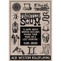 FLFFLW25 Frontier Scum RPG: Core Rulebook published by Free League Publishing
