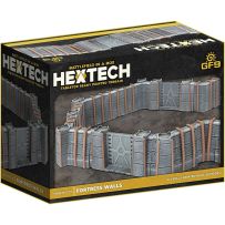 GFNHEXT30 Hextech Tabletop Ready Painted Terrain: Trinity City Walls published by Gale Force Nine