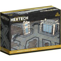 GFNHEXT33 Hextech Tabletop Ready Painted Terrain: Trinity City Highway Exits And Tunnels published by Gale Force Nine