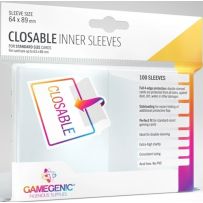 100 x Closable Inner Sleeves (Gamegenic)
