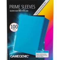 GGS10137ML 100 x Blue Prime Sleeves 63.5mm x 88mm (Gamegenic) published by Gamegenic