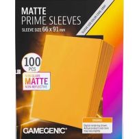 GGS10156ML 100 x Orange Matte Prime Sleeves 63.5mm x 88mm (Gamegenic) published by Gamegenic