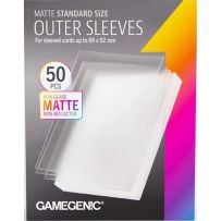GGS10174ML 50 x Matte Outer Sleeves Standard Size 63.5mm x 88mm (Gamegenic) published by Gamegenic