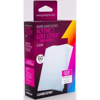 GGS10186ML 100 x Board Game Sleeves Scythe Clear 70mm x 110mm (Gamegenic) published by Gamegenic