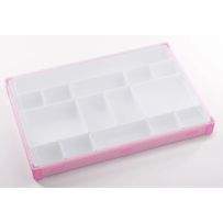 GGS22049ML Gamegenic Token Silo XL Pink And White published by Gamegenic
