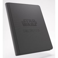 GGS31050ML Star Wars: Unlimited 18-Pocket Zip-Up Album - Black published by Gamegenic