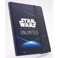 GGS32039ML Star Wars: Unlimited 18-Pocket Album - Card Back Blue published by Gamegenic
