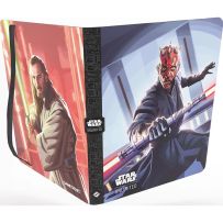 GGS32041ML Star Wars: Unlimited 18-Pocket Album - Qui-Gon Jinn And Darth Maul published by Gamegenic