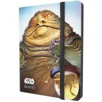 GGS32046ML Star Wars: Unlimited 18-Pocket Album - Leia Organa And Jabba The Hutt published by Gamegenic