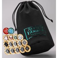 GGS60178ML Gamegenic Arkham Horror: Chaos Tokens And Token Bag published by Gamegenic