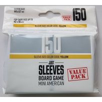 GGX10025ML 150 x Just Mini American Card Game Sleeves 44mm x 67mm (Gamegenic) published by Gamegenic