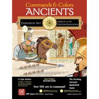 GMT0606 Commands and Colors Board Game: Ancients Expansion 1: Greece vs The Eastern Kingdoms published by GMT Games