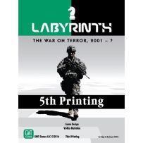 GMT101224 Labyrinth: The War On Terror Board Game Fifth Printing published by GMT Games