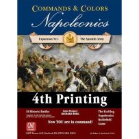 GMT1114 Commands and Colors Board Game: Napoleonics Expansion: Spanish Army published by GMT Games
