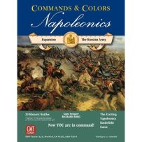 GMT1301 Commands and Colors Board Game: Napoleonics Expansion: Russian Army published by GMT Games