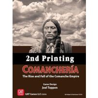 GMT161124 Comancheria Board Game: The Rise And Fall Of The Comanche Empire 2nd Printing published by GMT Games
