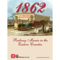 GMT1904 1862 Board Game: Railway Mania In The Eastern Counties published by GMT Games