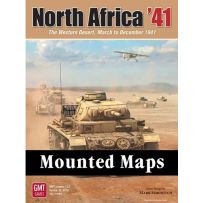 GMT2306MM North Africa '41 Mounted Maps published by GMT Games