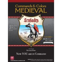 GMT2414 Commands And Colours Board Game: Medieval Crusades Expansion published by GMT Games