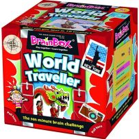 Brainbox Game: World Traveller (55 Cards)