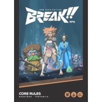 GWPBCR21 BREAK!! RPG: Core Rules - New Aeon Edition published by Grey Wizard Press