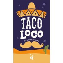 HEL953390 Taco Loco Card Game published by Helvetiq