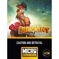 IEL70544 Diamant Board Game (2024 Edition): Caution And Betrayal Expansion published by Iello